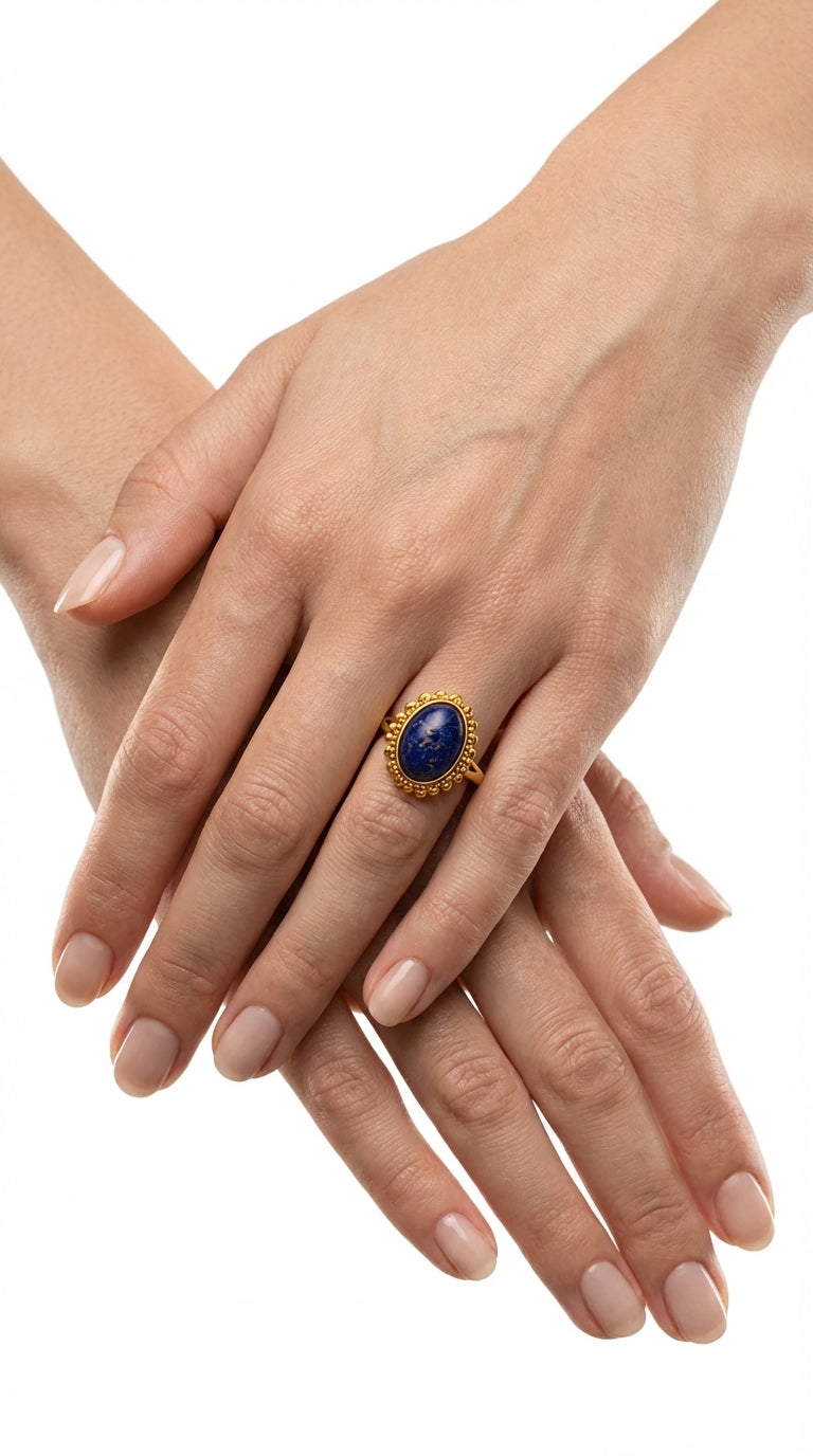 خاتم لازوردي بدوي