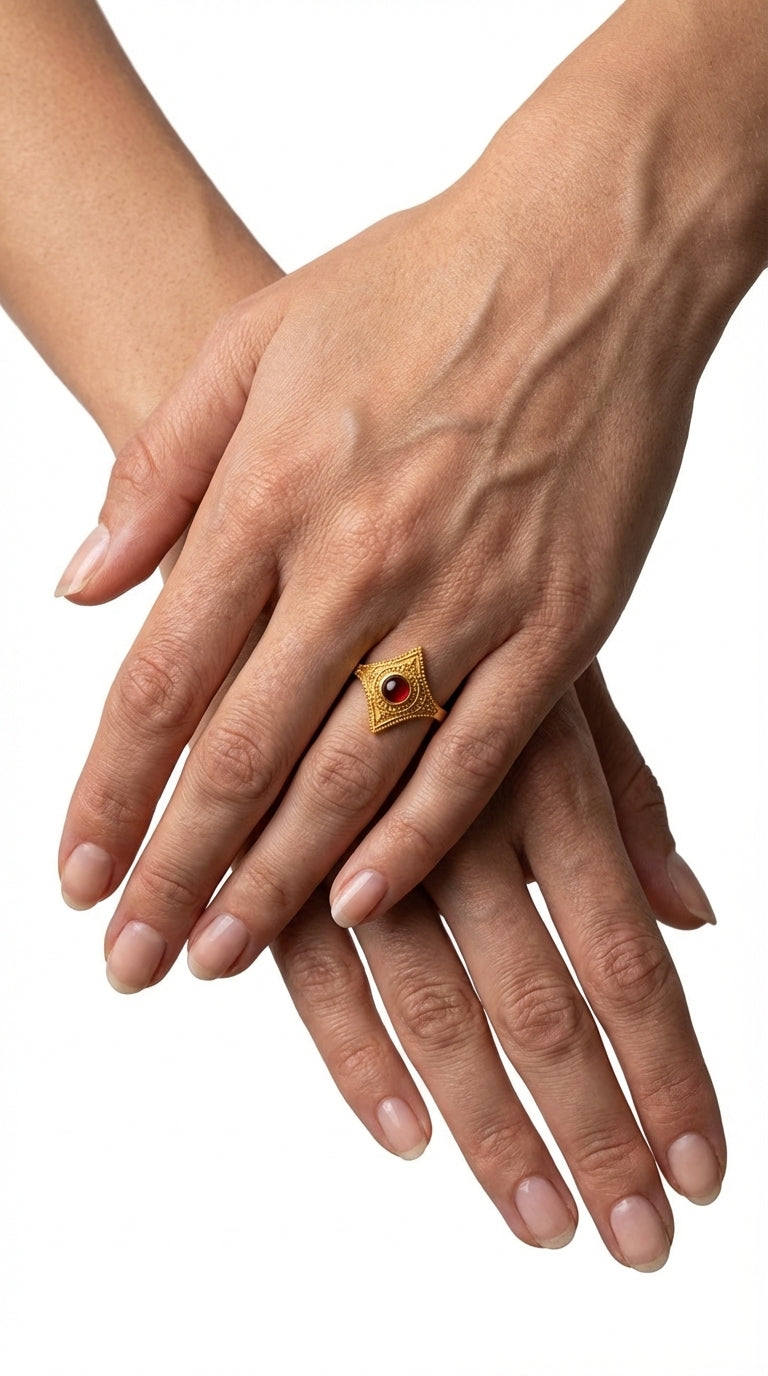 Nomad Crimson Ring