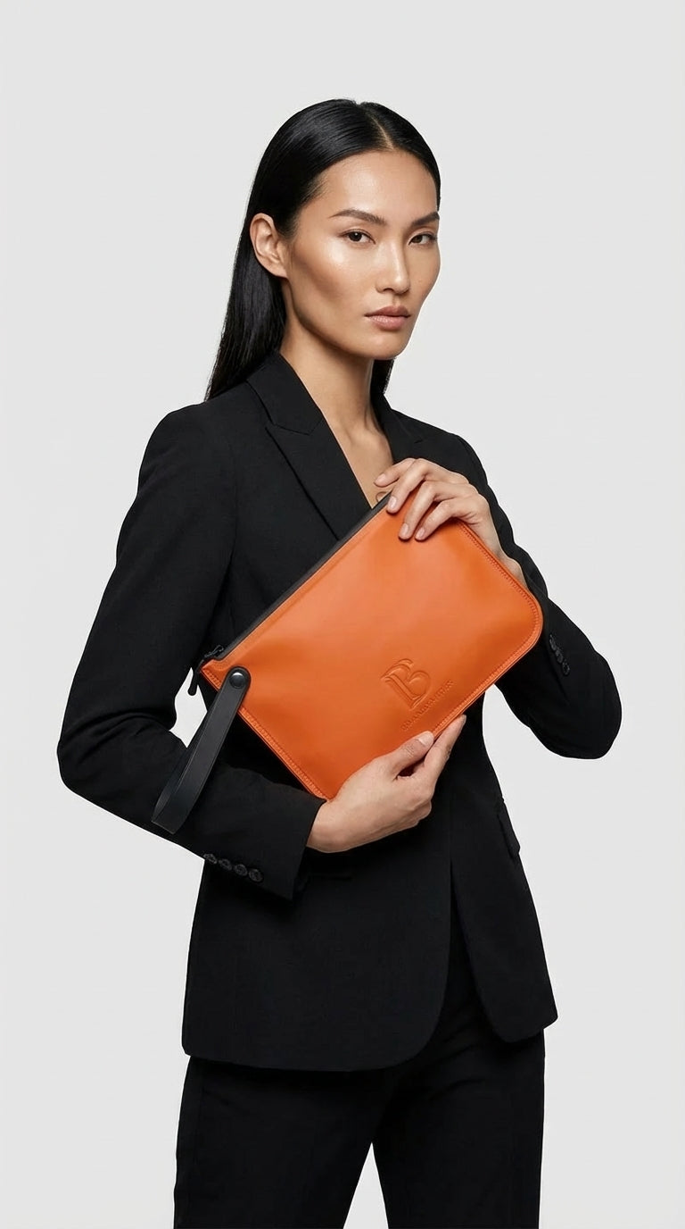 Tangerine Nest Organizer Bag