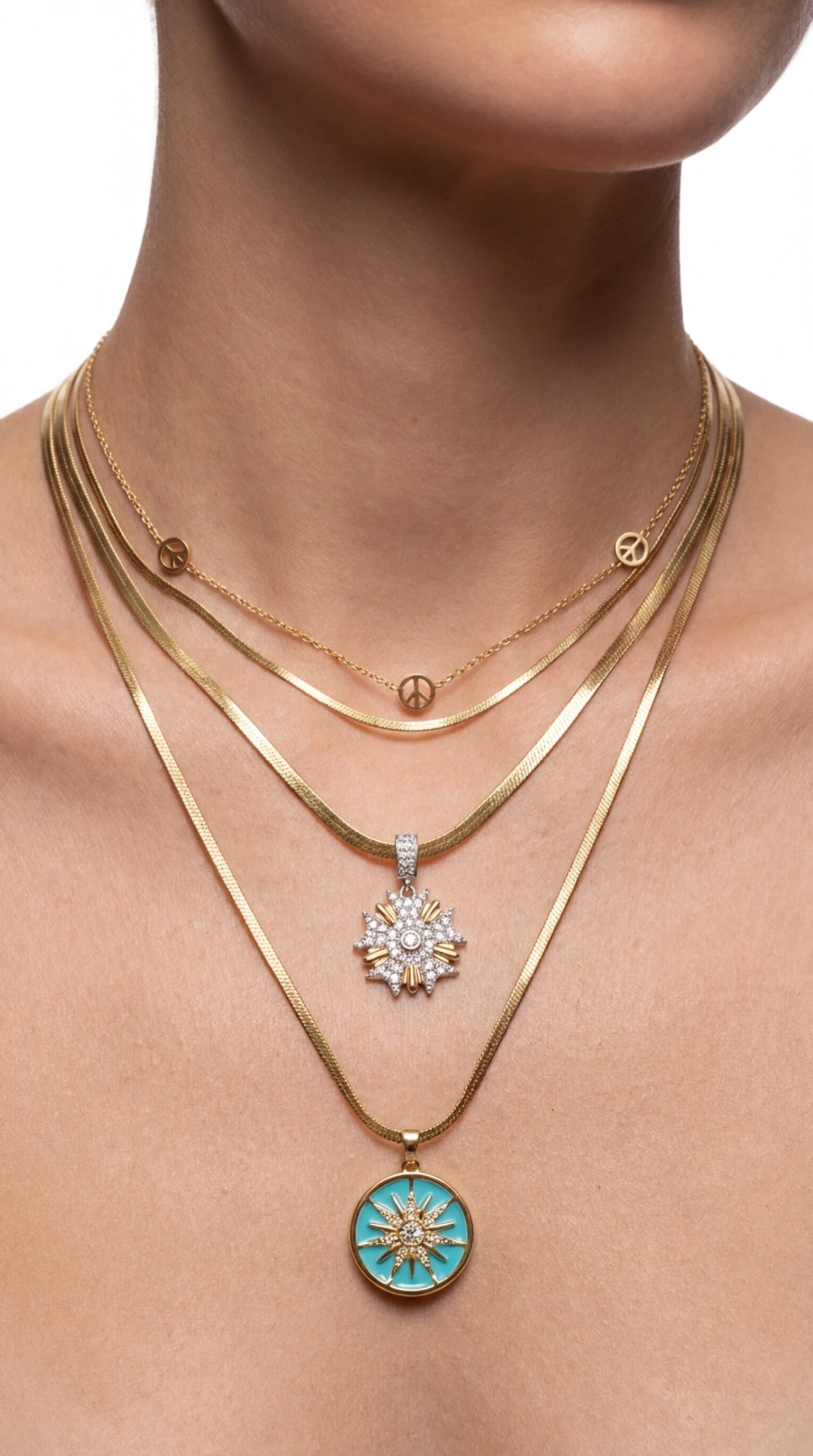 Celestia Layered Kolye Seti