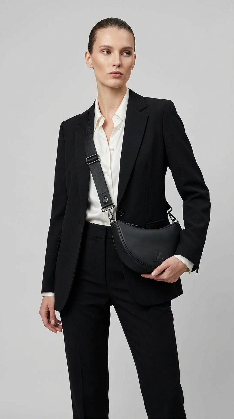 Onyx (Black) Drift Crossbody Bag