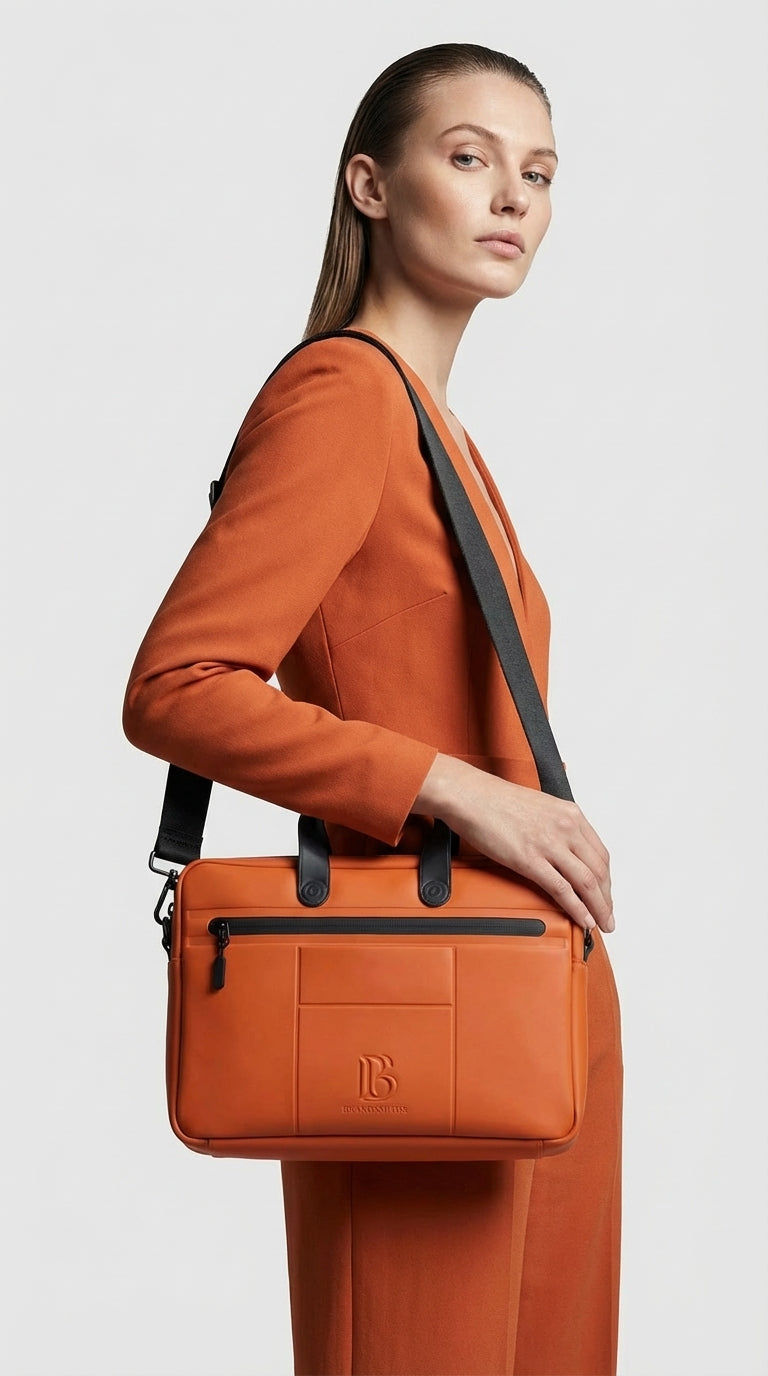 Tangerine (Mandarin) Align Laptop Bag
