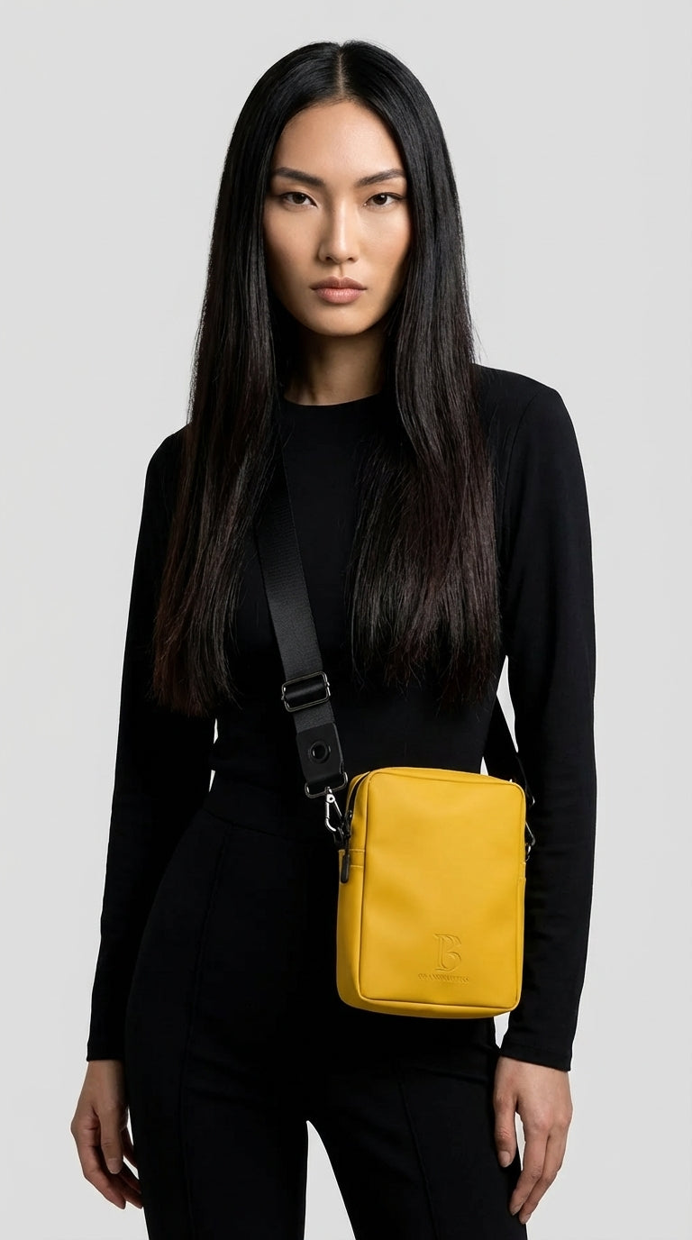 Mustard Glow Elegant Shoulder Bag