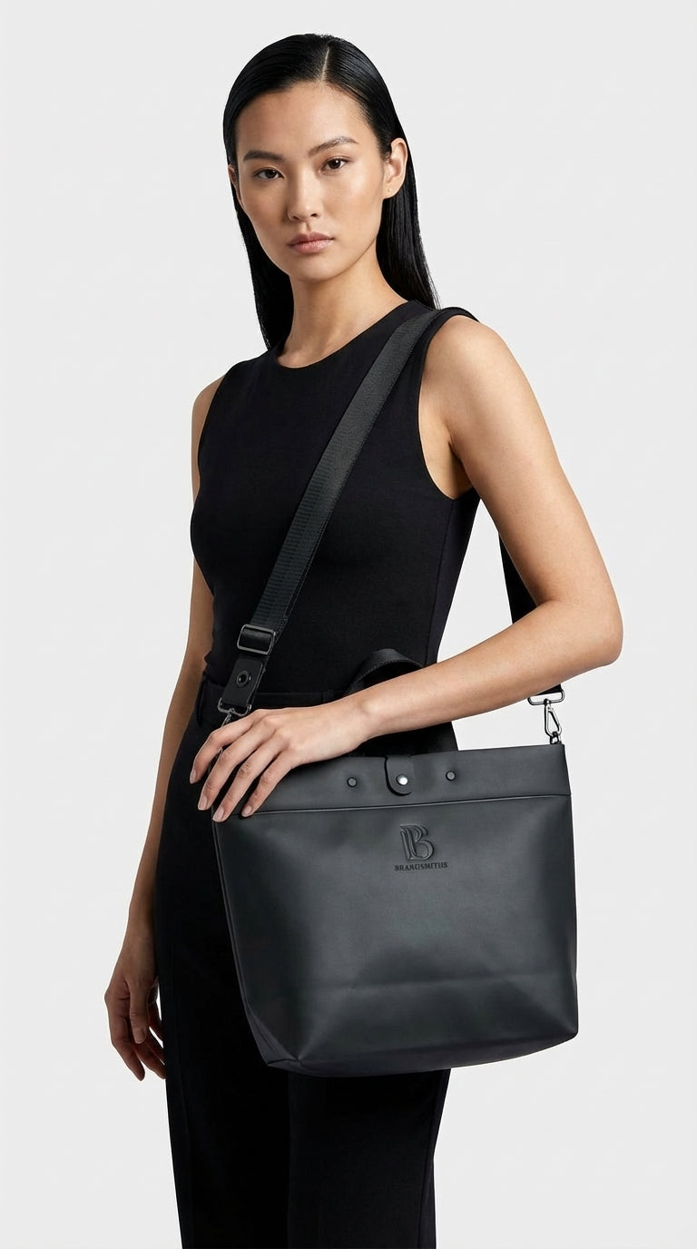 Onyx (Black) Loop Tote Bag