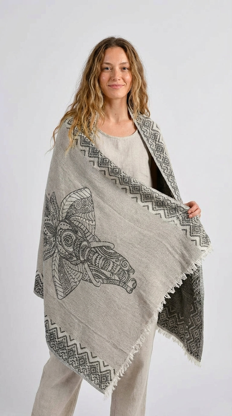 Grey Elephant Peştemal