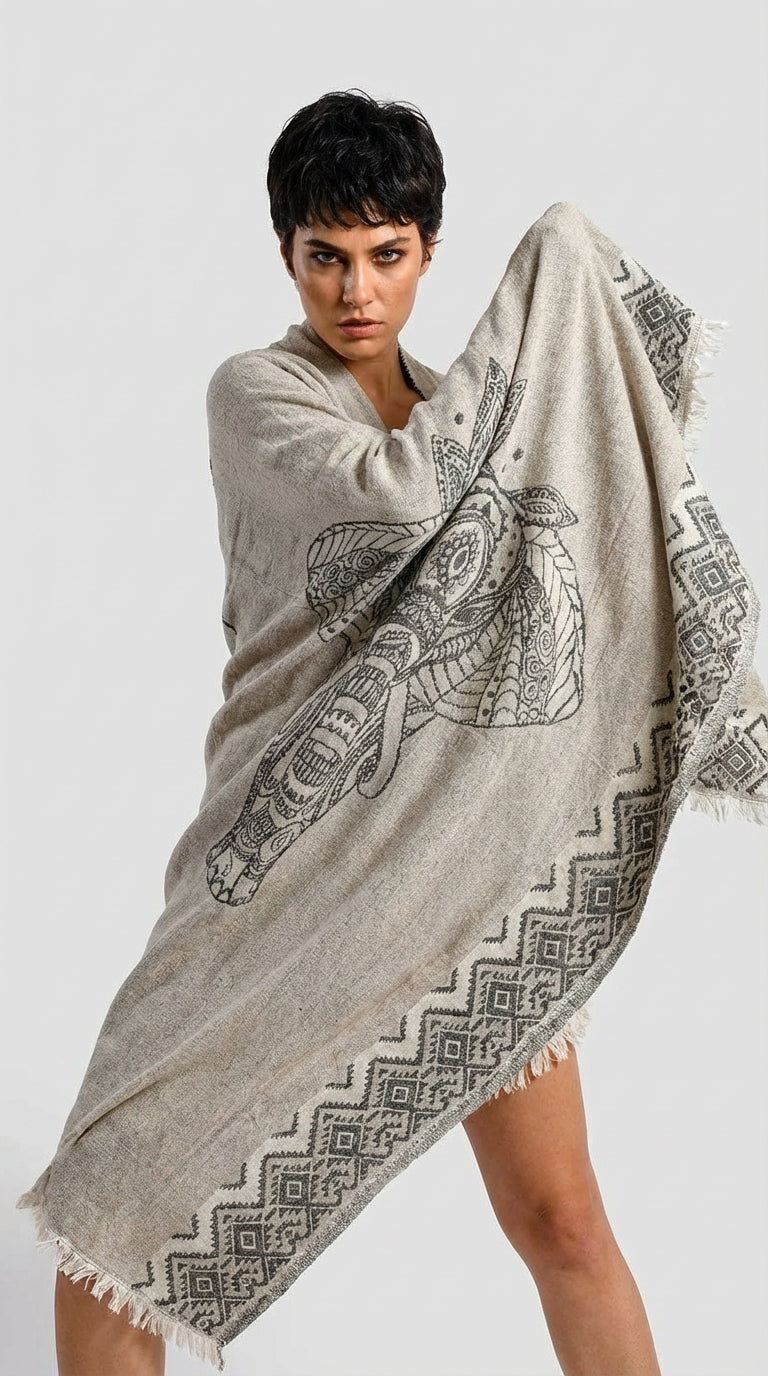 Grey Elephant Peştemal