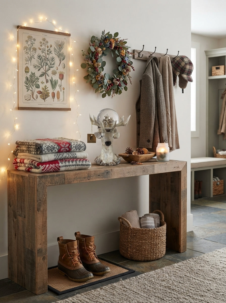 Winter Reindeer LED Işıklı Yılbaşı Kar Küresi