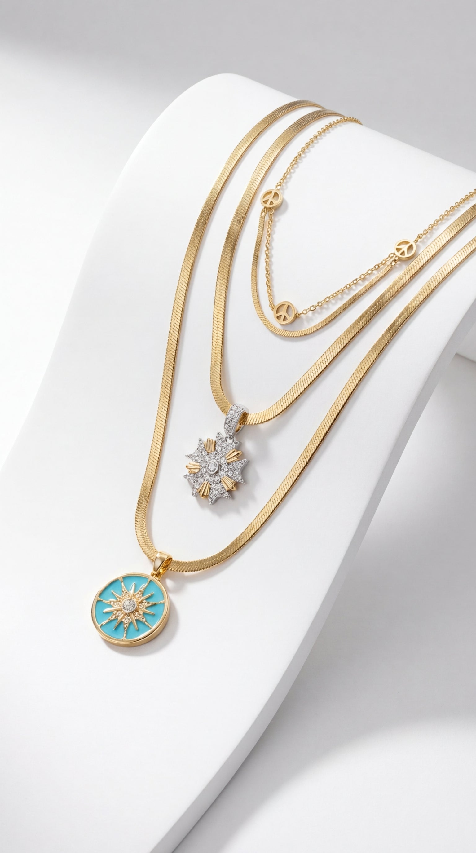 Celestia Layered Kolye Seti