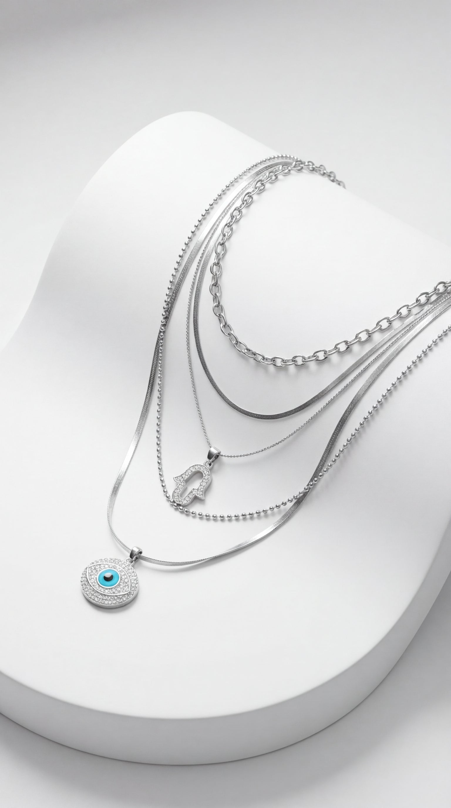 Luna Charm Kolye Seti