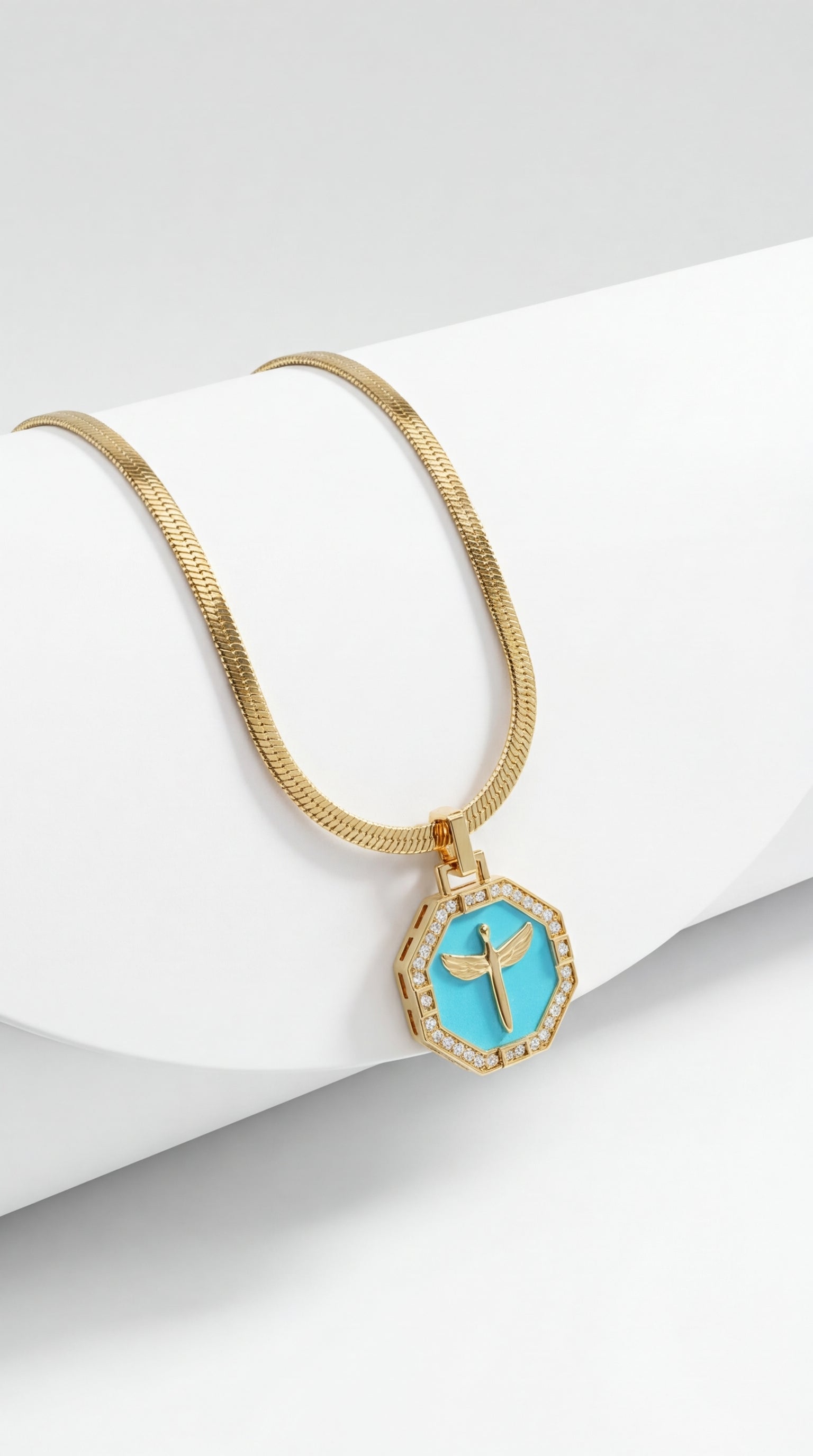 Dragonfly Turkuaz Kolye