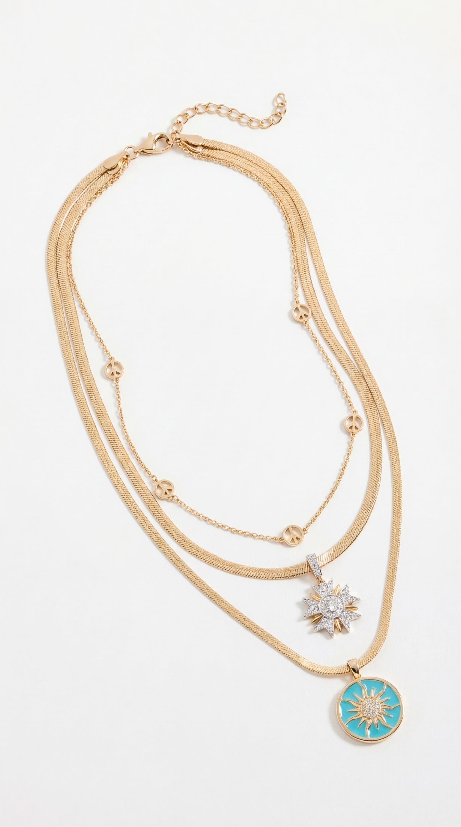 Celestia Layered Necklace Set