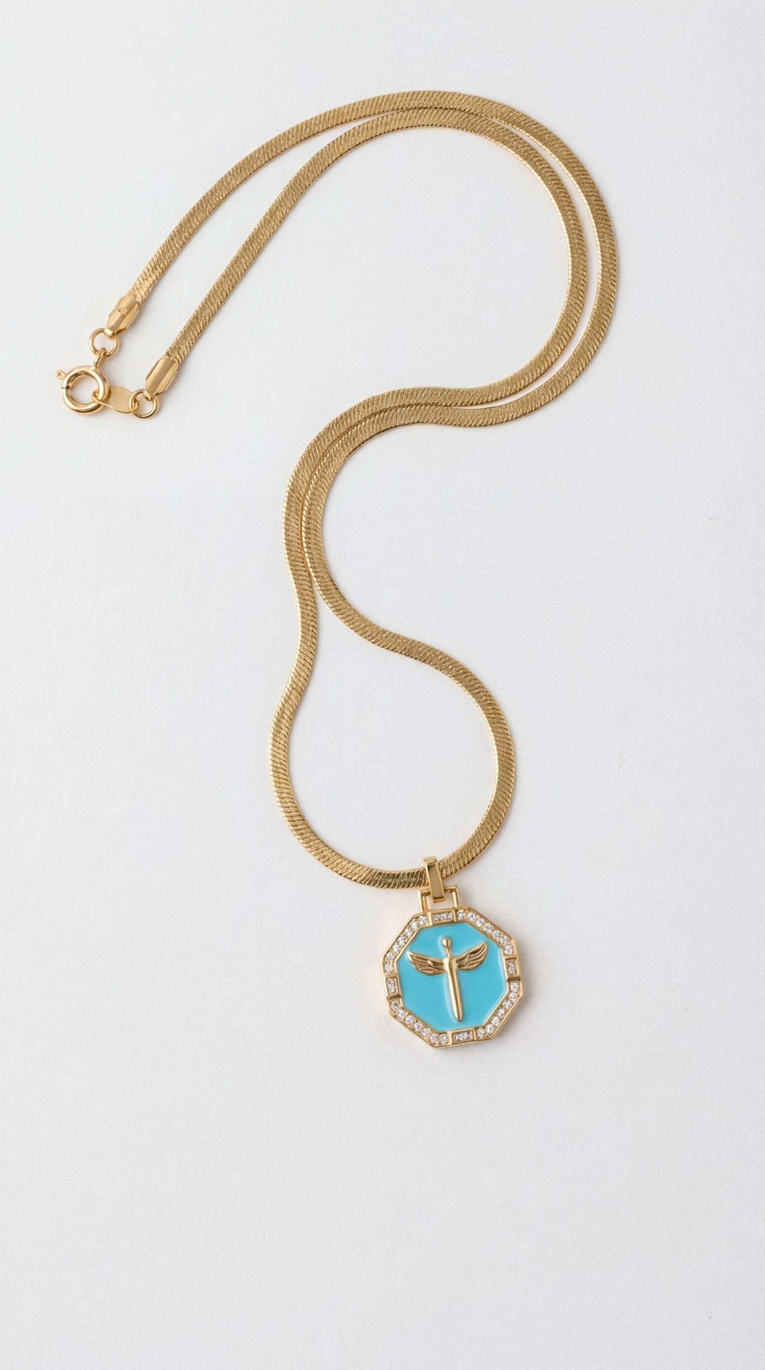 Dragonfly Turquoise Necklace