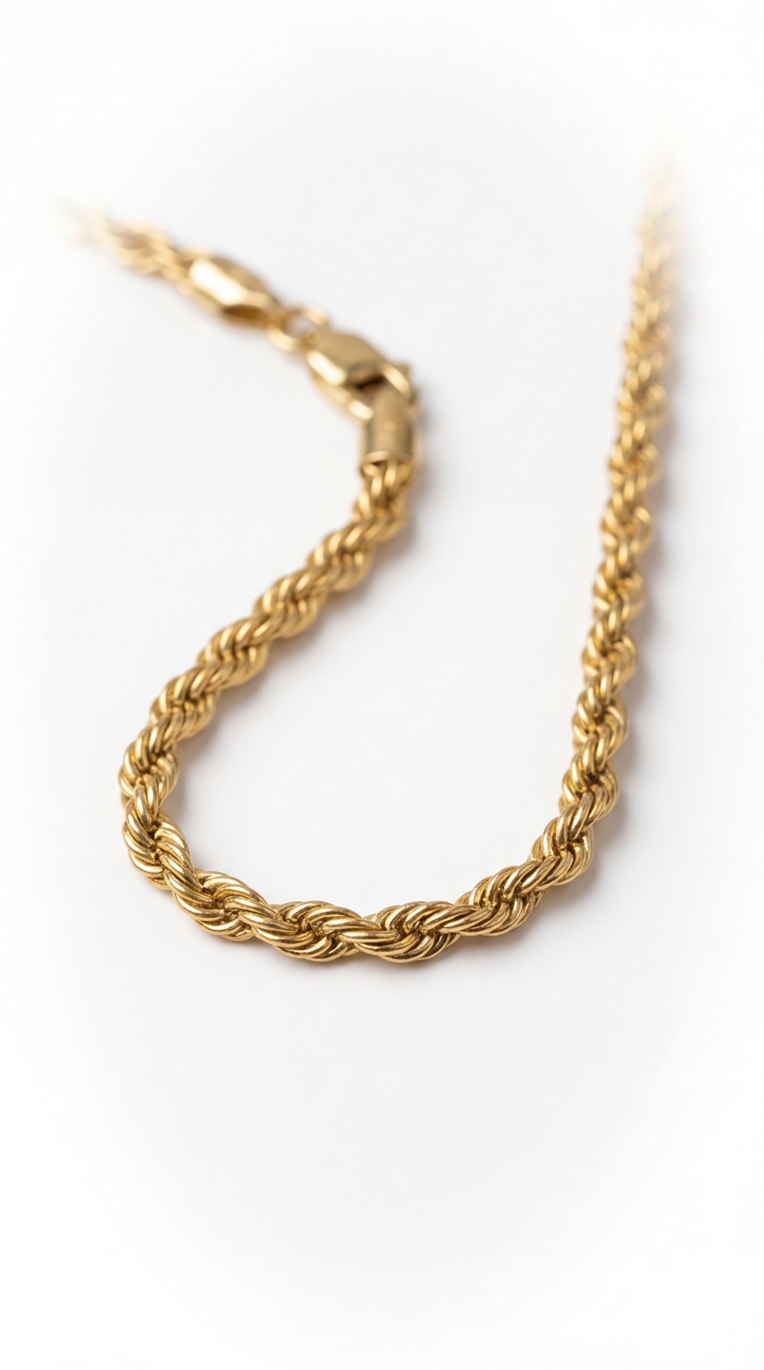 Long Aurea Twist Rope Kolye