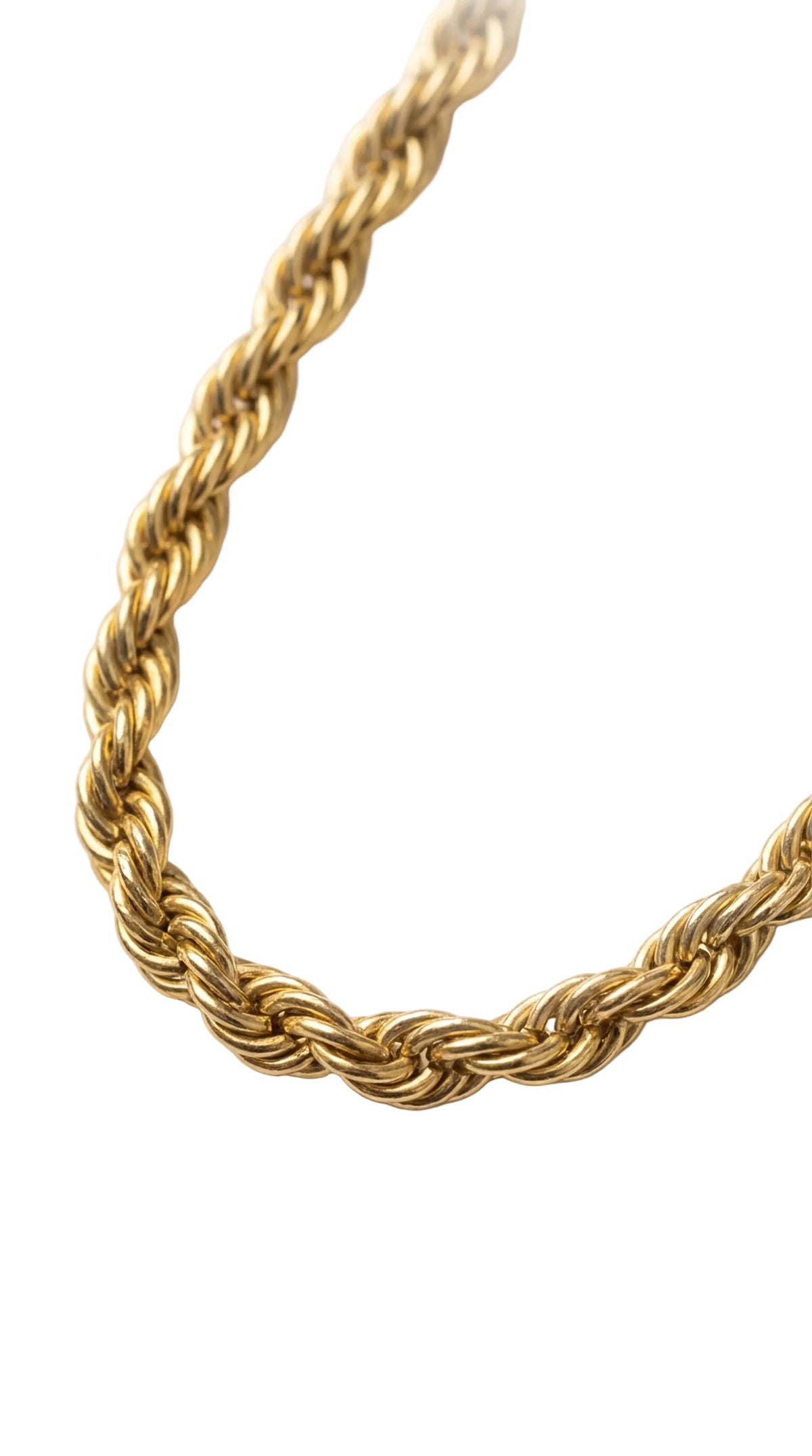 Long Aurea Twist Rope Kolye