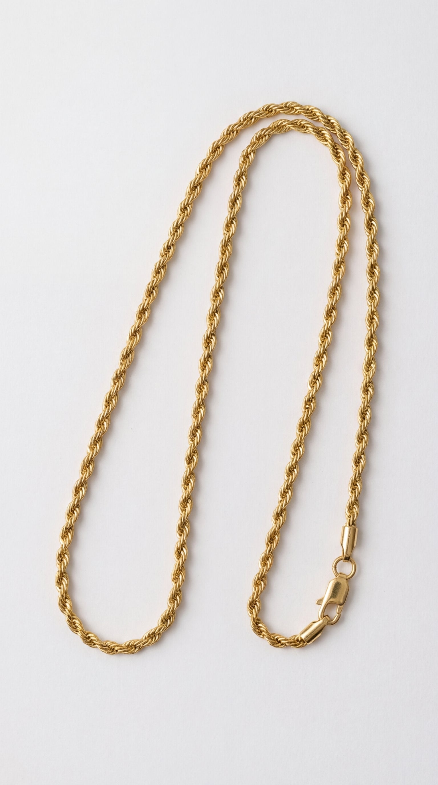 Long Aurea Twist Rope Kolye