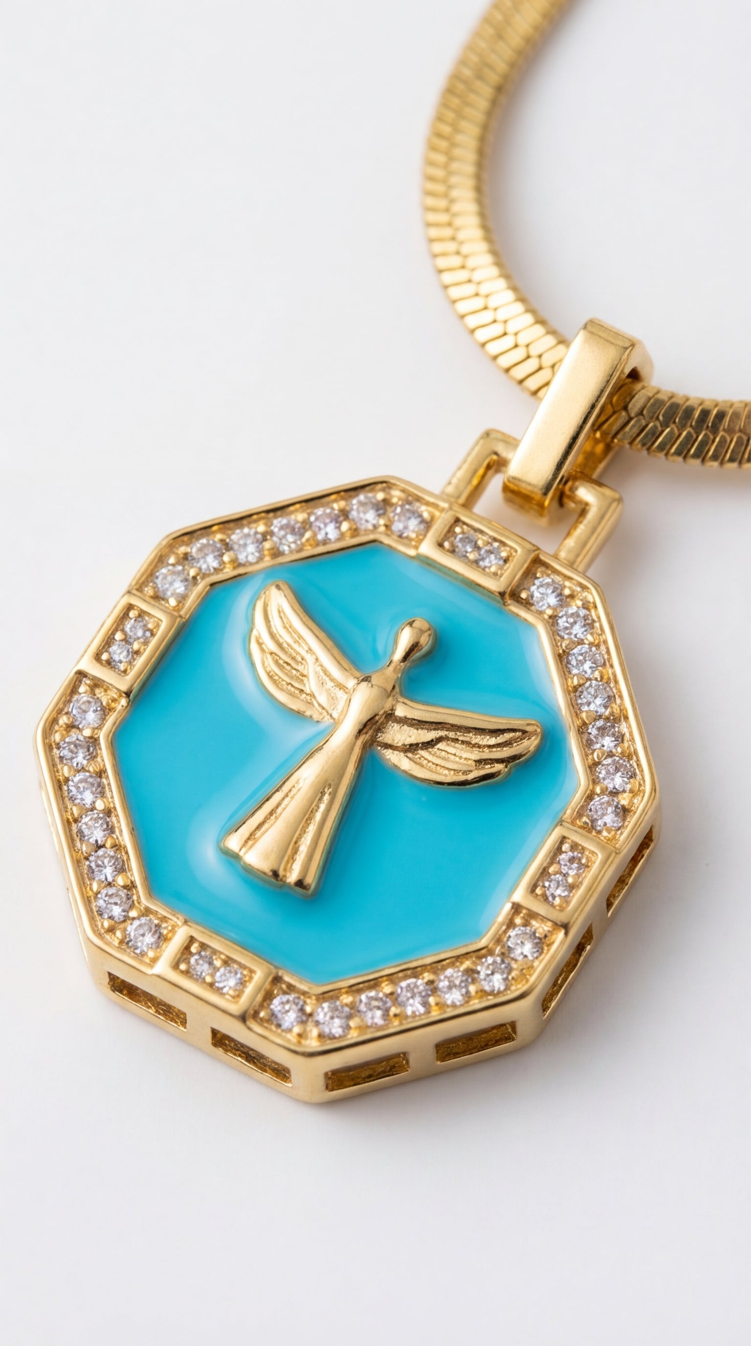 Dragonfly Turkuaz Kolye