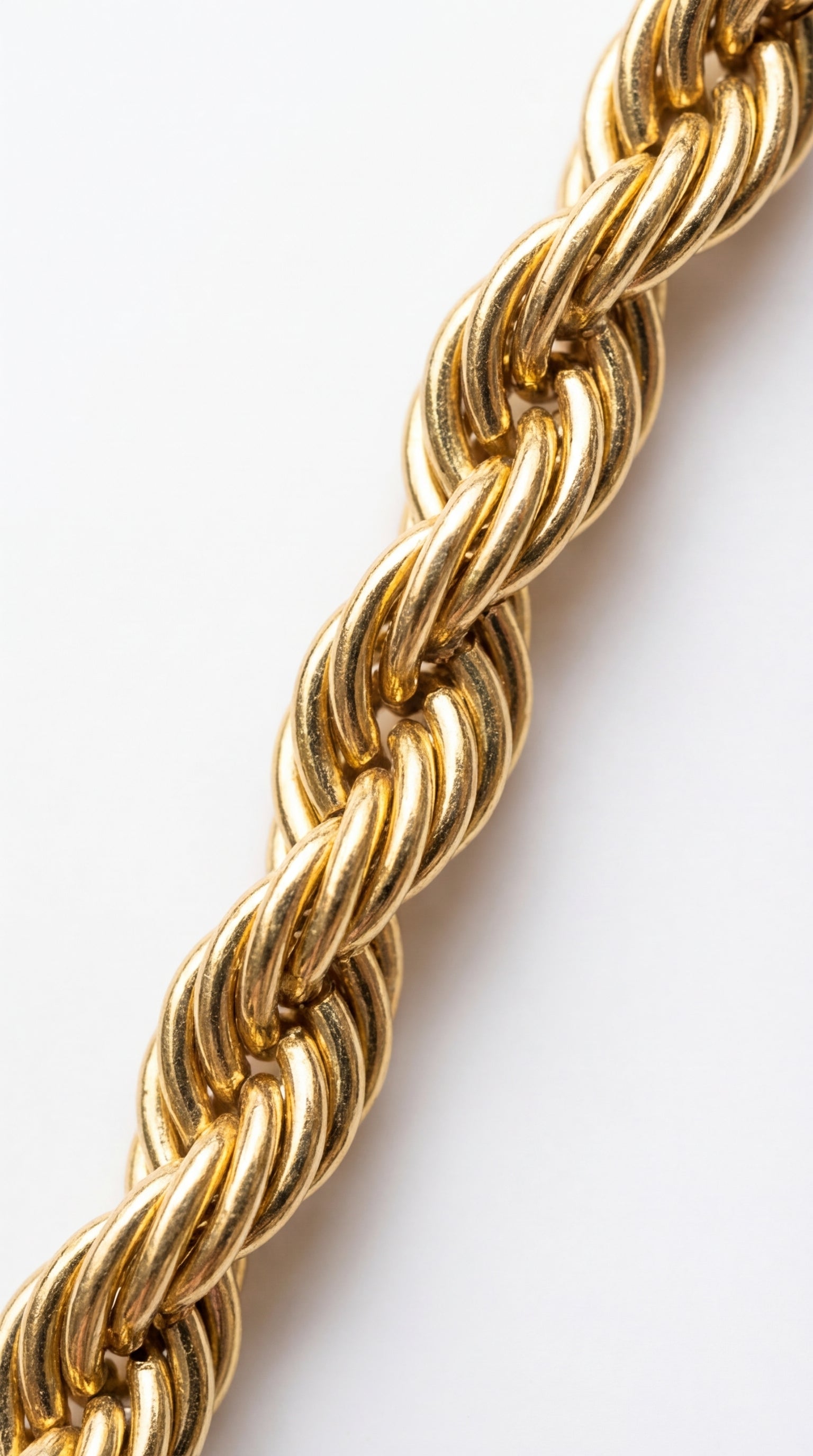 Long Aurea Twist Rope Kolye