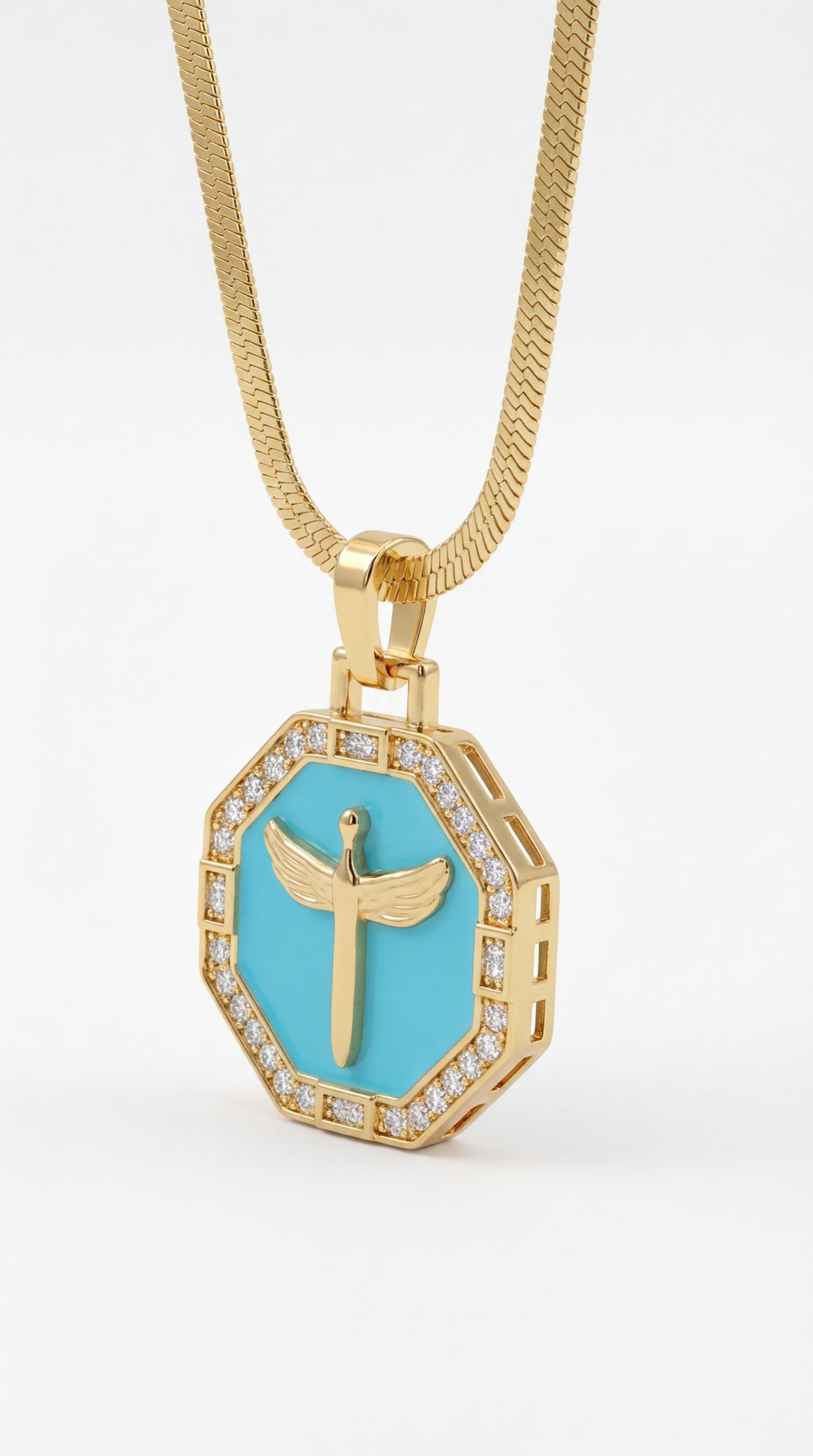 Dragonfly Turquoise Necklace