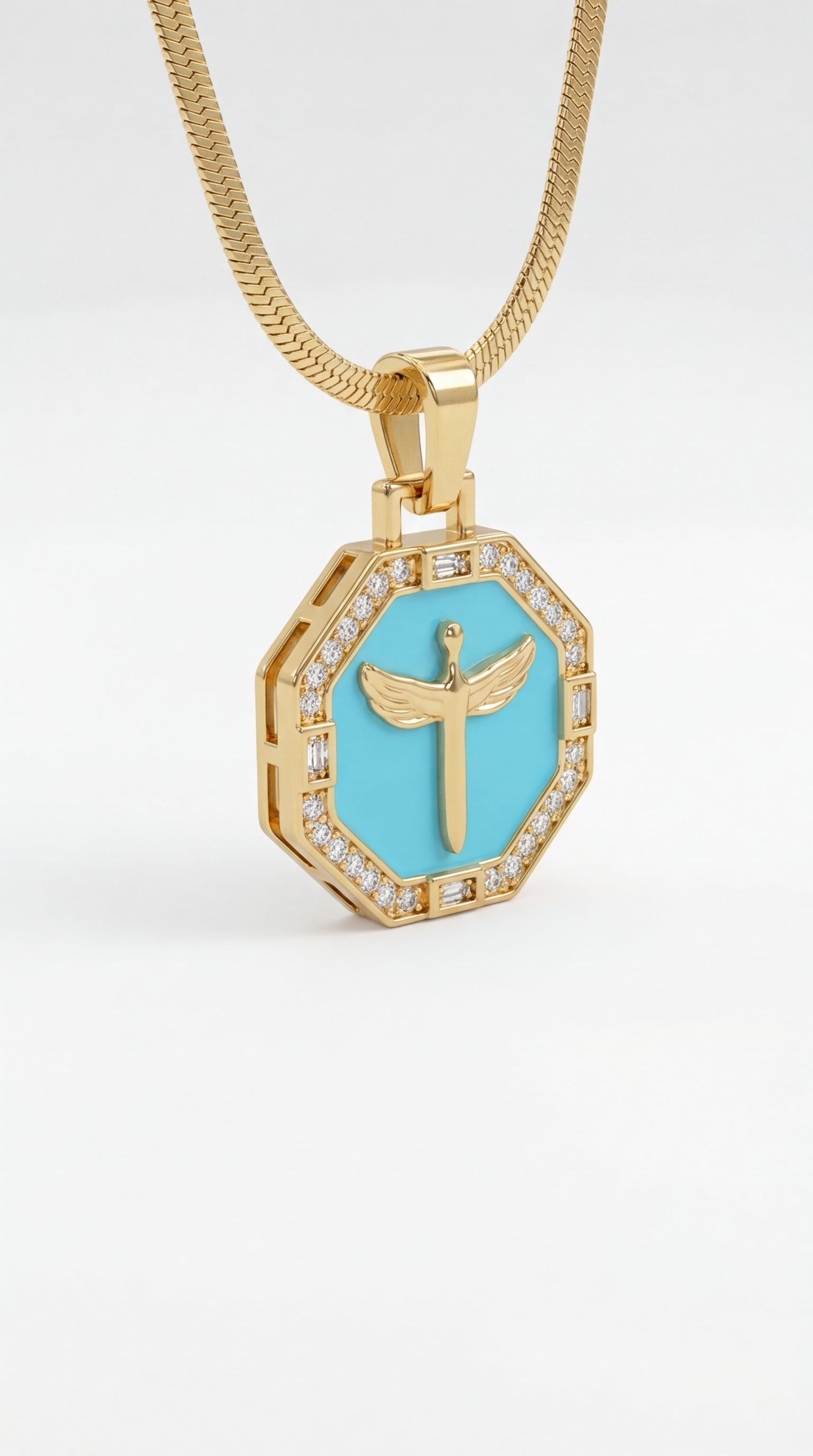 Dragonfly Turkuaz Kolye