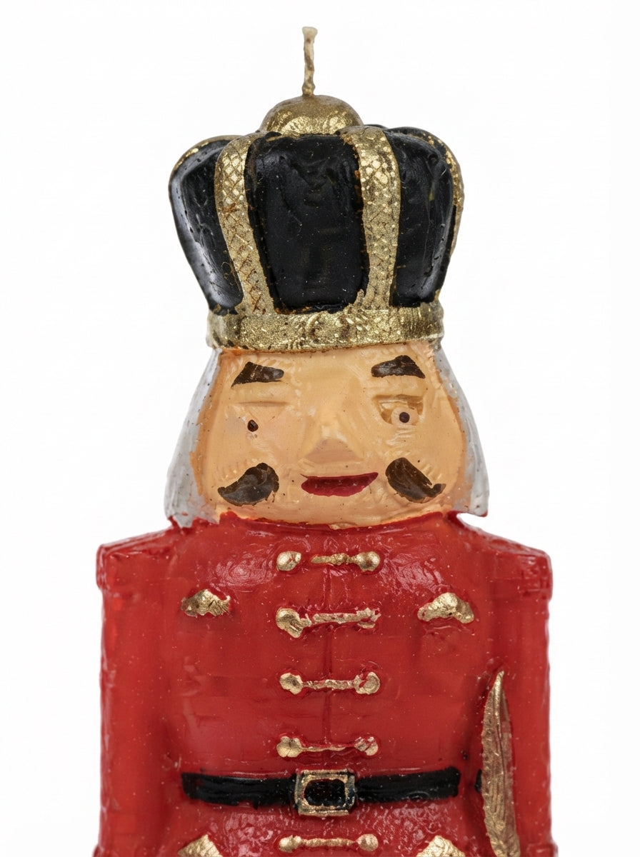 Christmas Nutcracker 3D Fındıkkıran Dekoratif Mum