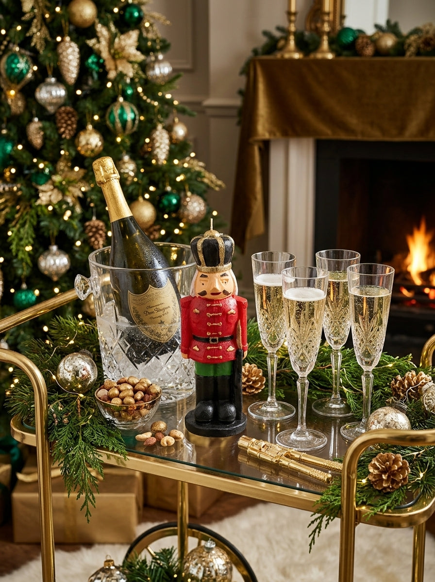 Christmas Nutcracker 3D Fındıkkıran Dekoratif Mum