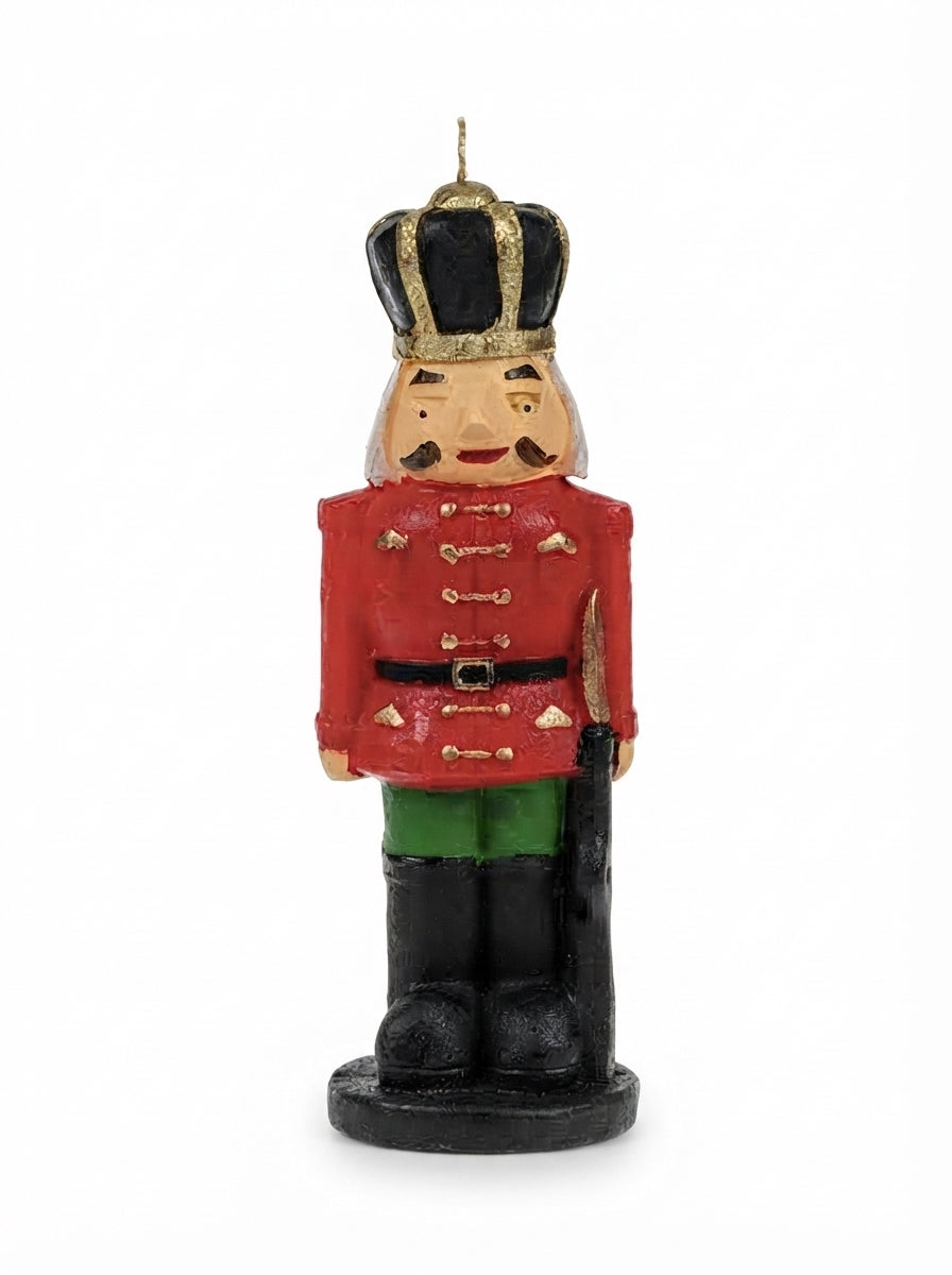 Christmas Nutcracker 3D Fındıkkıran Dekoratif Mum
