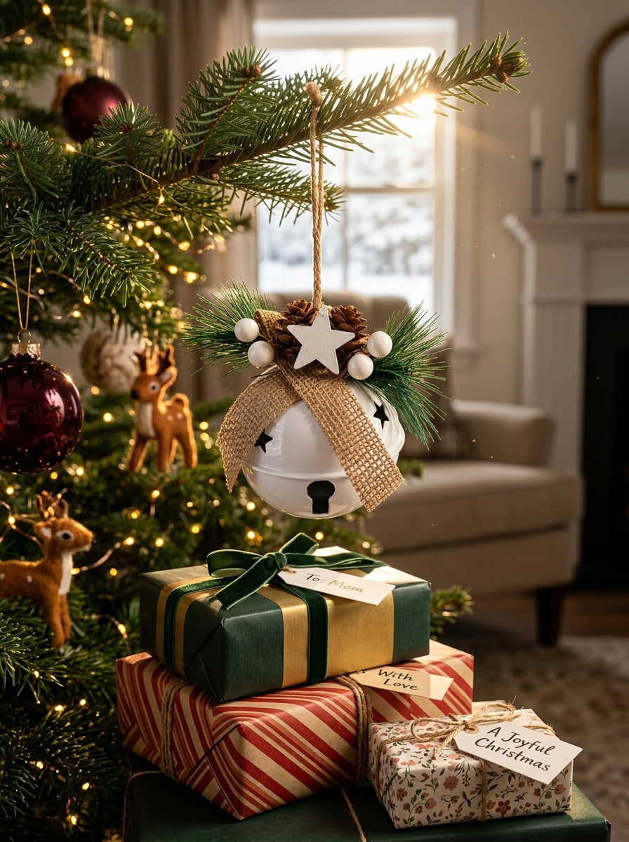 Nordic Christmas Bell Dekoratif Yılbaşı Ağacı Süsü