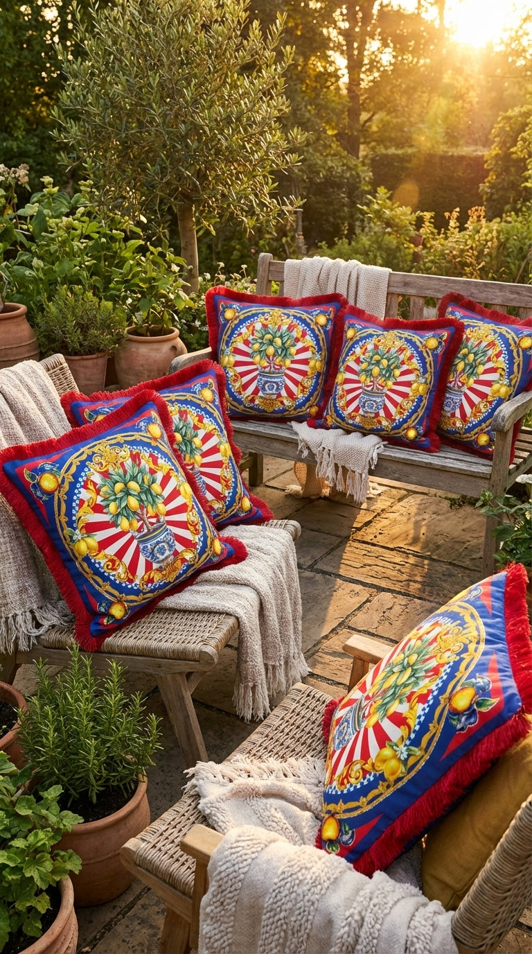 Verona Rouge Kırlent