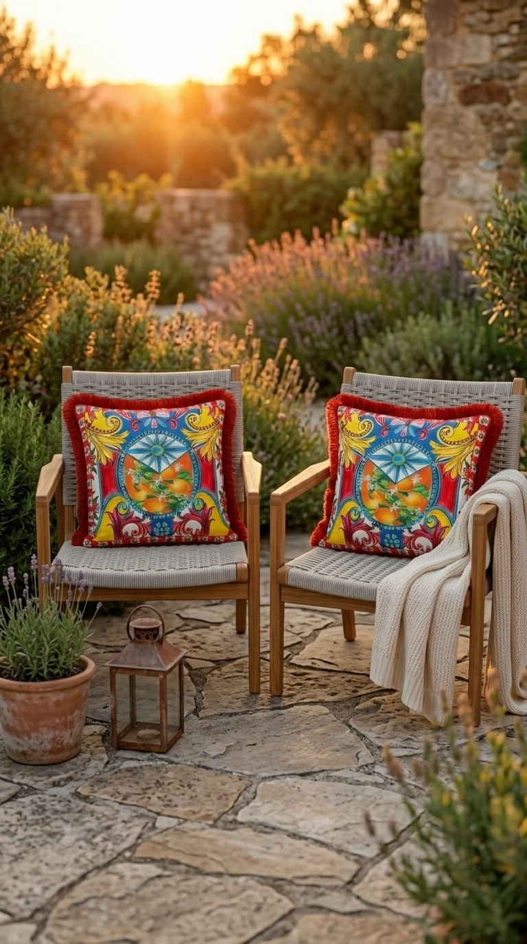 Solea Limoncello Rouge Kırlent