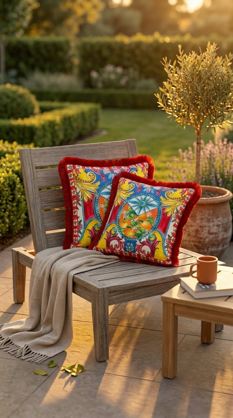 Solea Limoncello Rouge Kırlent