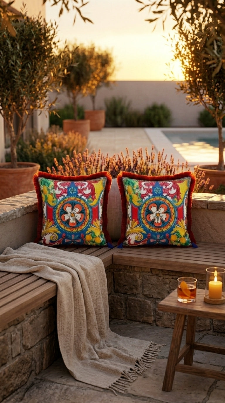 Solea Clover Rouge Kırlent