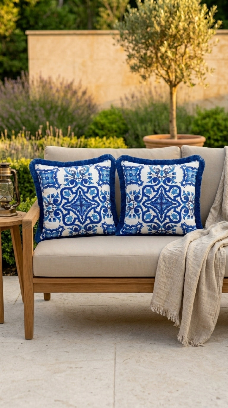 Marea Azure Kırlent