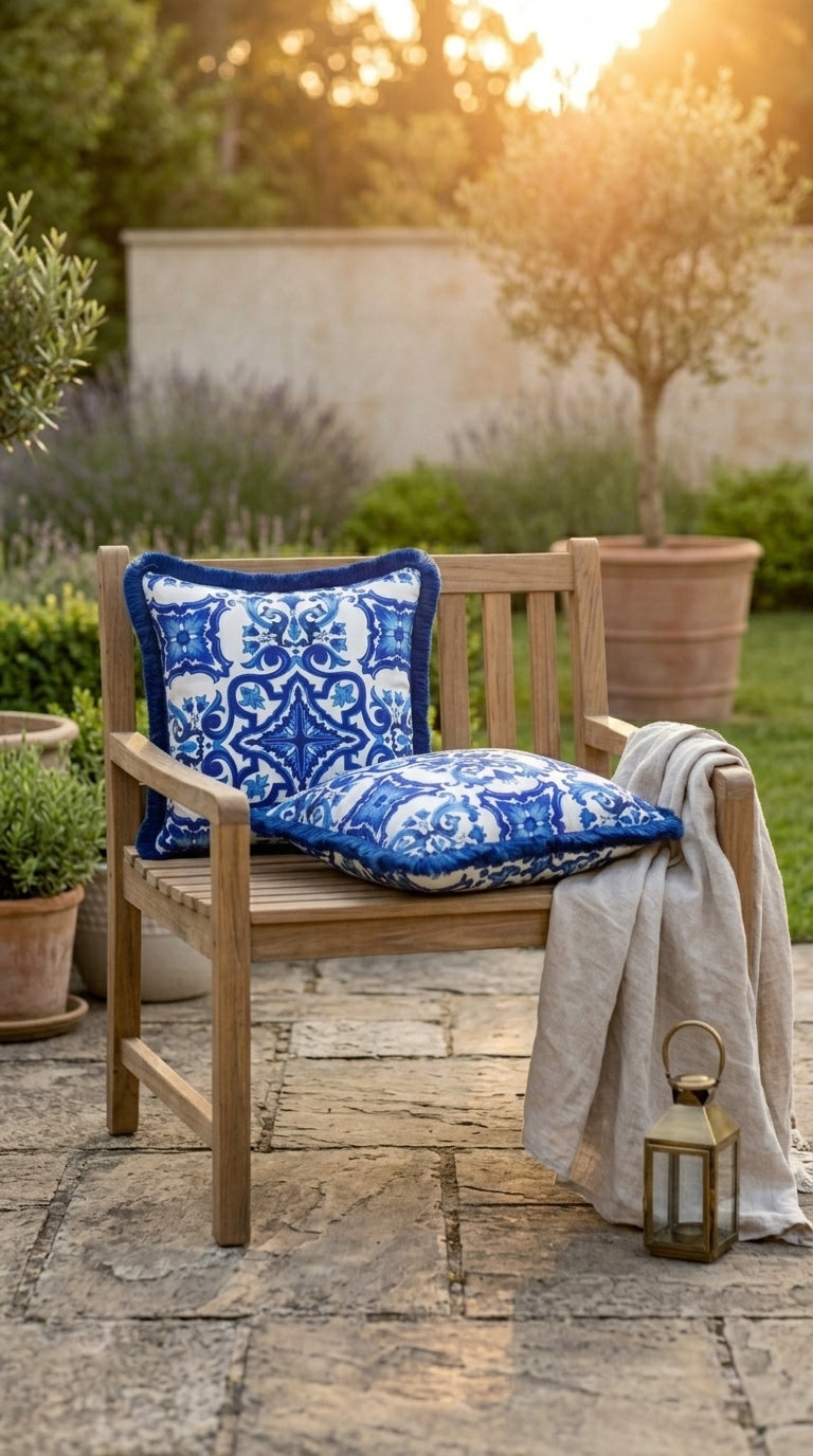 Marea Azure Kırlent