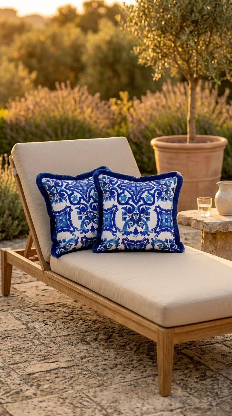 Marea Azure Kırlent