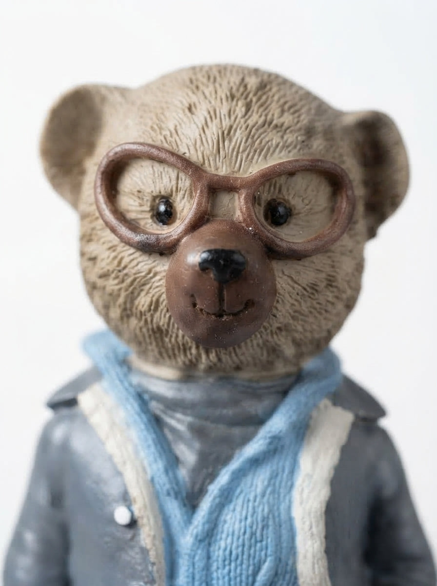 City Gentleman Teddy Dekoratif Obje