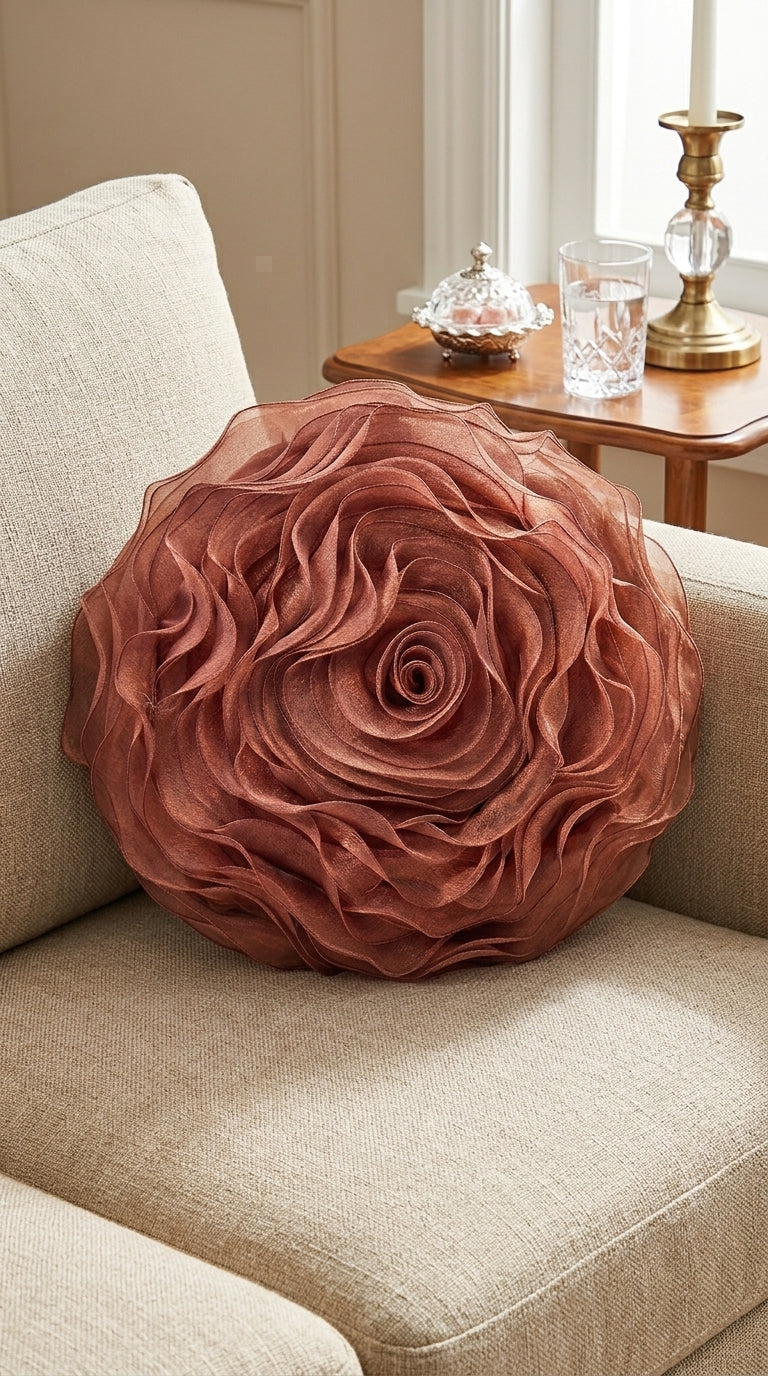 Rose Terracotta Yastık