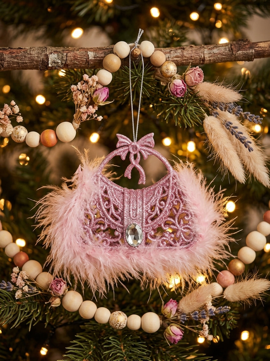 Pink Glam Bag Yılbaşı Ağacı Süsü