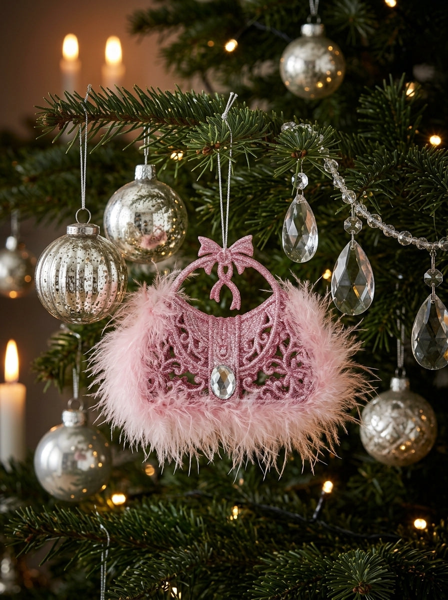Pink Glam Bag Yılbaşı Ağacı Süsü