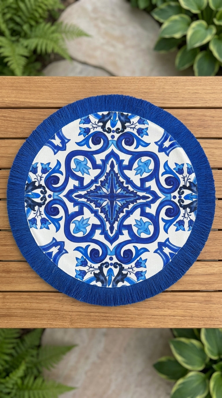 مفرش صحون ماريا أزور