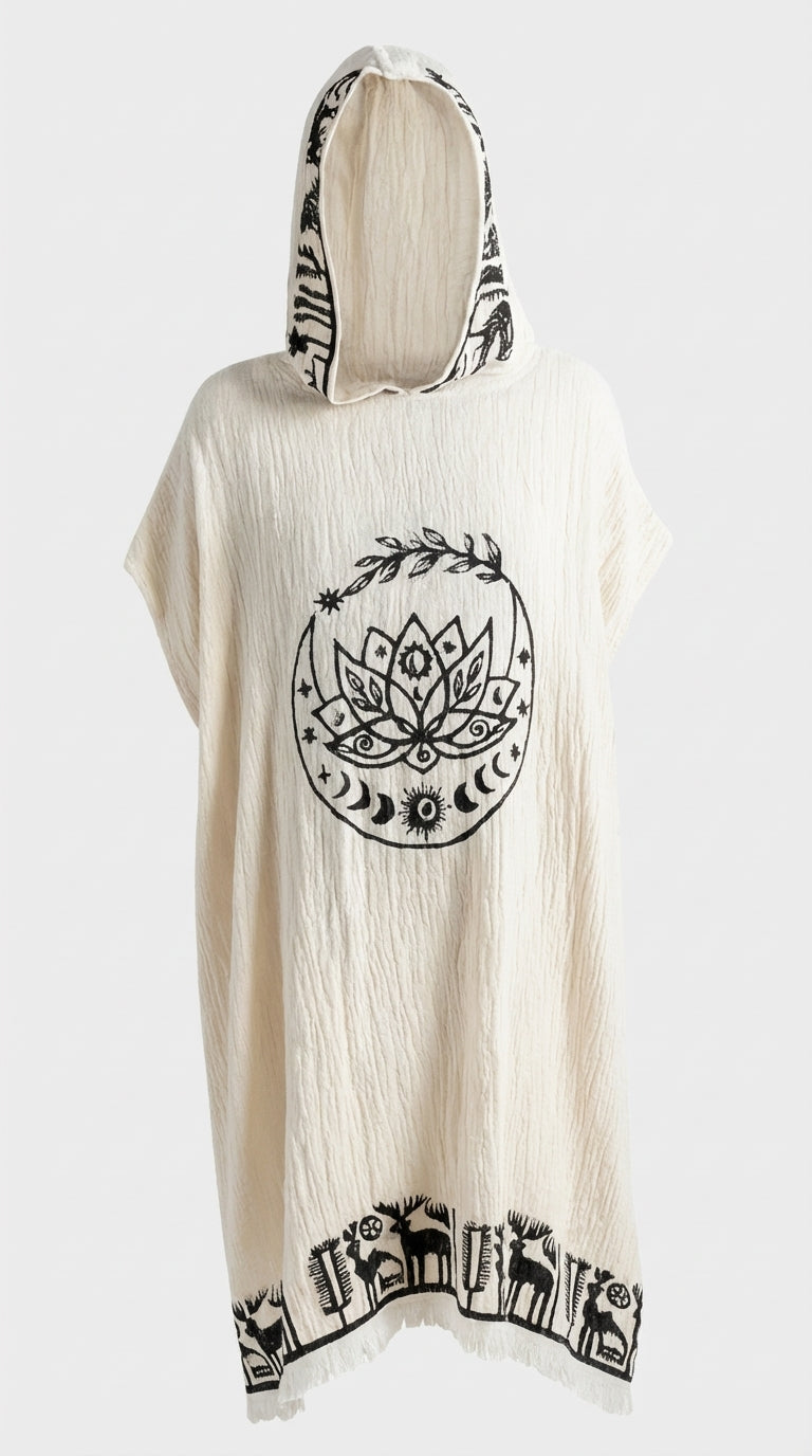 Lotus Awakening Poncho