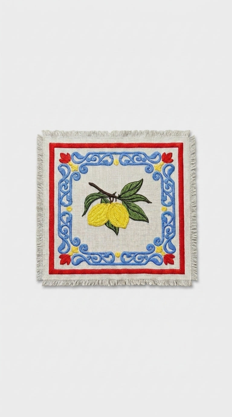 Solea Embroidered Kokteyl Peçetesi