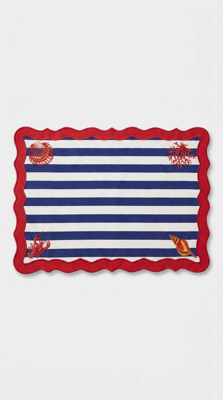Riviera Rouge Stripe Amerikan Servis