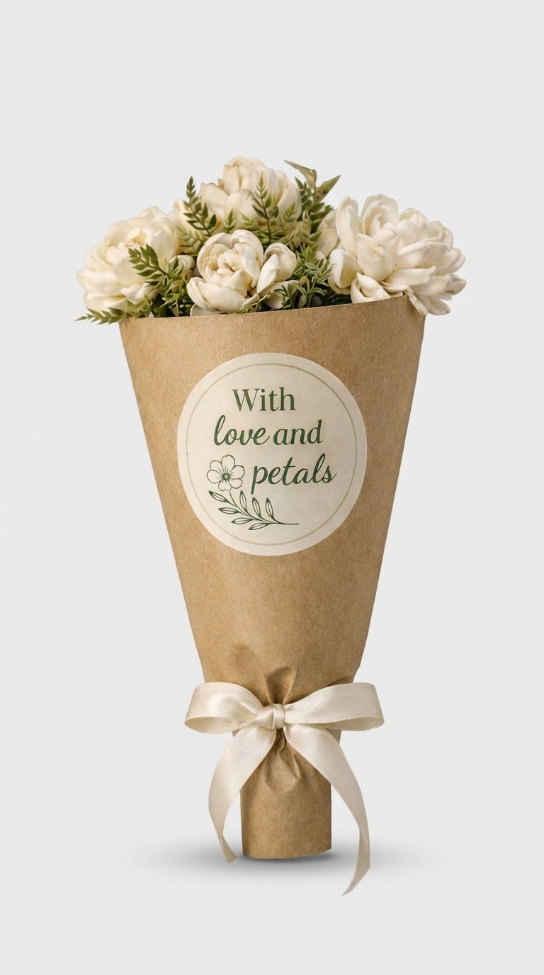 Dekoratif Yapay Çiçek Buketi