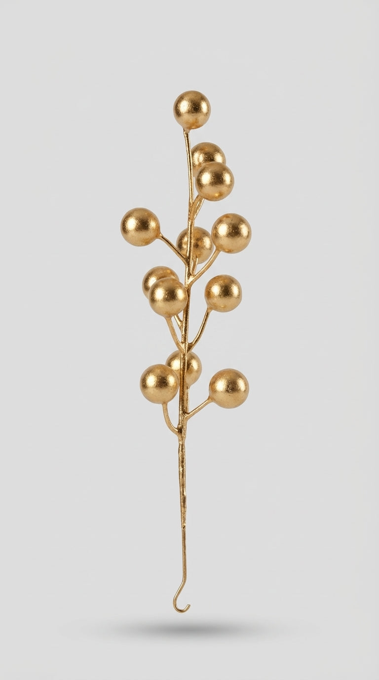 Yılbaşı Ağaç Süsleri Koleksiyonu-Gold Kokina Ağaç Süsü