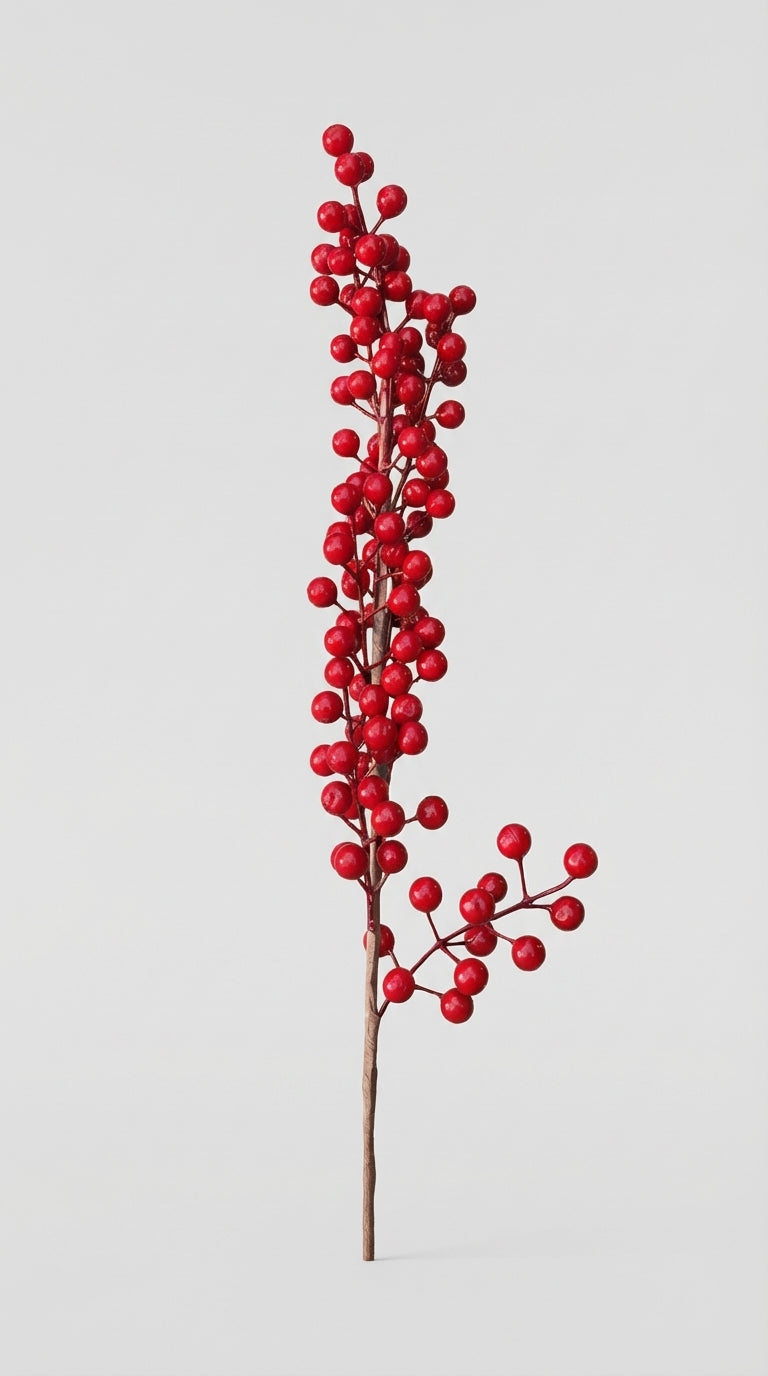 Yılbaşı Ağaç Süsleri Koleksiyonu-Kırmızı Kokina Ağaç Süsü