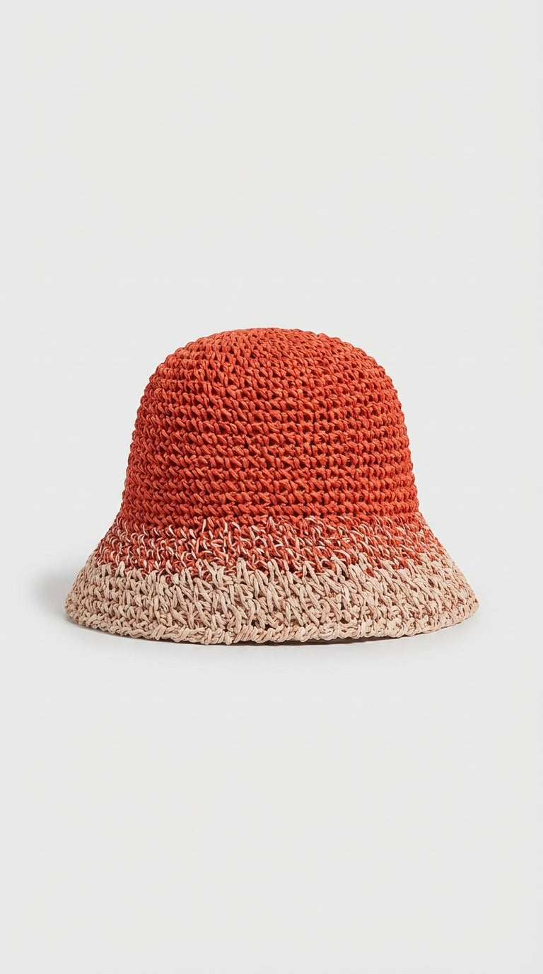 Günbatımı Renk Geçişli Şapka