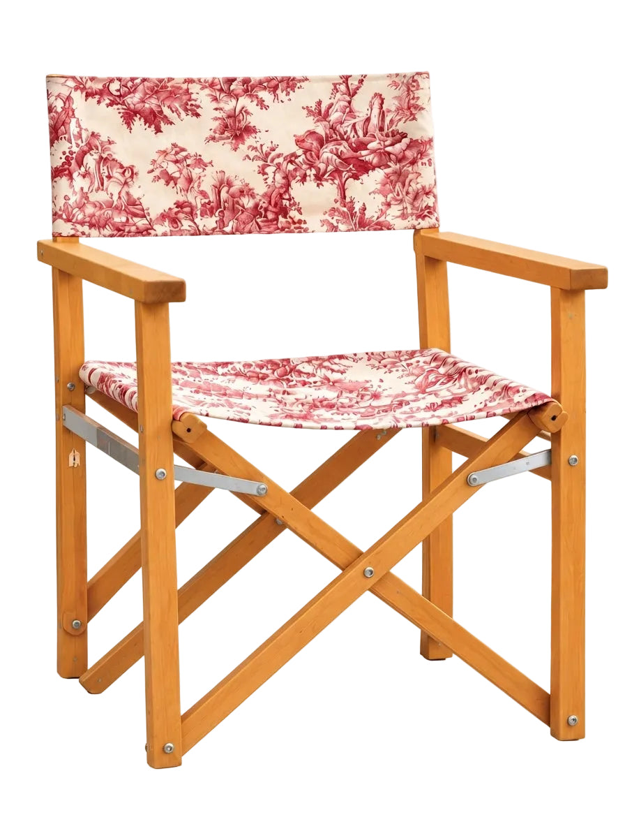 Toile Burgundy Katlanabilir Sandalye