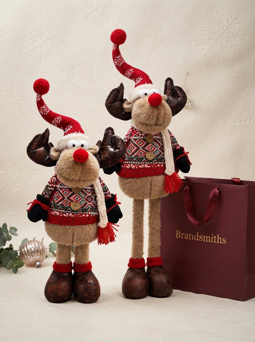 Nordic Rudolph Ayarlanabilir Dekoratif Geyik – 90 CM