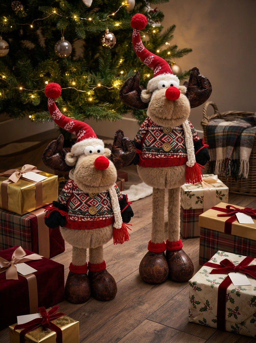 Nordic Rudolph Ayarlanabilir Dekoratif Geyik – 90 CM
