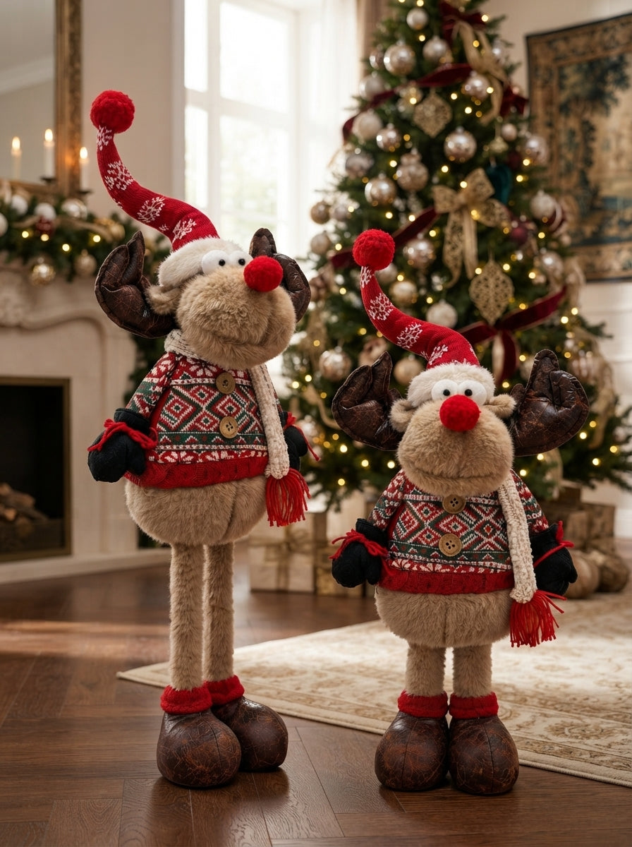 Nordic Rudolph Ayarlanabilir Dekoratif Geyik – 90 CM